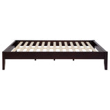 Hounslow Full Universal Platform Bed Cappuccino - Tampa Furniture Outlet