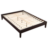 Hounslow California King Universal Platform Bed Cappuccino - Tampa Furniture Outlet