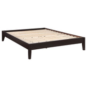 Tampa Furniture Outlet - Coaster - Hounslow Queen Universal Platform Bed Cappuccino - 300555Q