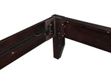 Hounslow Queen Universal Platform Bed Cappuccino - Tampa Furniture Outlet