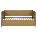 Calinda Wood Twin Daybed With Trundle Natural - Tampa Furniture Outlet