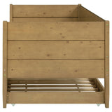 Calinda Wood Twin Daybed With Trundle Natural - Tampa Furniture Outlet