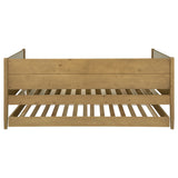 Calinda Wood Twin Daybed With Trundle Natural - Tampa Furniture Outlet