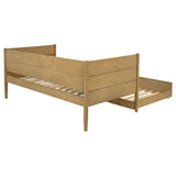 Calinda Wood Twin Daybed With Trundle Natural - Tampa Furniture Outlet