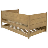 Calinda Wood Twin Daybed With Trundle Natural - Tampa Furniture Outlet