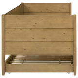 Calinda Wood Twin Daybed With Trundle Natural - Tampa Furniture Outlet