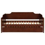 Redding Wood Twin Daybed With Trundle Cherry - Tampa Furniture Outlet