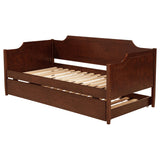 Redding Wood Twin Daybed With Trundle Cherry - Tampa Furniture Outlet
