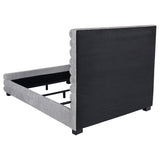 Patricia 58-inch Boucle Upholstered Queen Bed Grey - Tampa Furniture Outlet