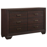 Dorian 5-piece Full Bedroom Set Dark Cocoa - Tampa Furniture Outlet