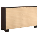 Dorian 5-piece Full Bedroom Set Dark Cocoa - Tampa Furniture Outlet