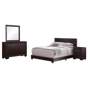 Tampa Furniture Outlet - Coaster - Dorian 4-piece Eastern King Bedroom Set Dark Cocoa - 300762KE-S4
