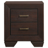 Dorian 5-piece Eastern King Bedroom Set Dark Cocoa - Tampa Furniture Outlet