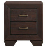 Dorian 5-piece California King Bedroom Set Dark Cocoa - Tampa Furniture Outlet