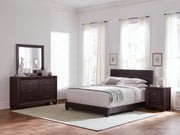 Tampa Furniture Outlet - Coaster - Dorian 4-piece Twin Bedroom Set Dark Cocoa - 300762T-S4