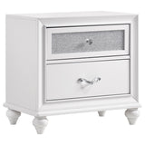 Barzini 4-piece Queen Bedroom Set White - Tampa Furniture Outlet