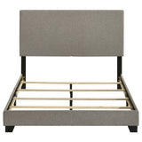 Dorian Fabric Upholstered Full Panel Bed Taupe - Tampa Furniture Outlet