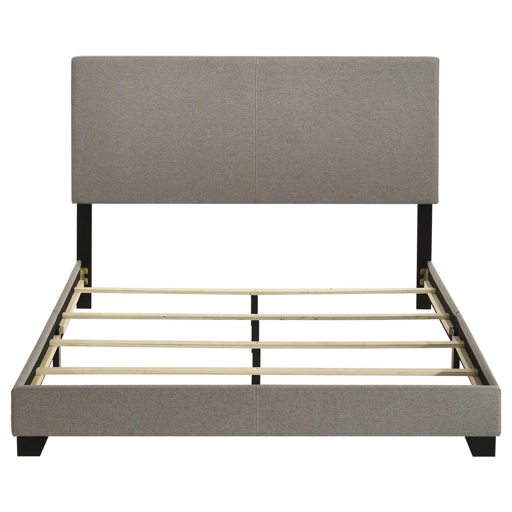Dorian Fabric Upholstered Queen Panel Bed Taupe - Tampa Furniture Outlet