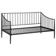 Tampa Furniture Outlet - Coaster - Newbury Metal Twin Daybed Bed Frame Matte Black - 301056