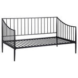 Tampa Furniture Outlet - Coaster - Newbury Metal Twin Daybed Bed Frame Matte Black - 301056