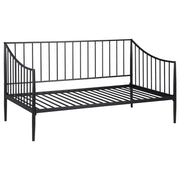 Tampa Furniture Outlet - Coaster - Newbury Metal Twin Daybed Bed Frame Matte Black - 301056