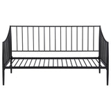 Newbury Metal Twin Daybed Bed Frame Matte Black - Tampa Furniture Outlet