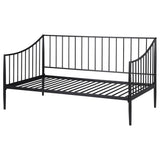 Newbury Metal Twin Daybed Bed Frame Matte Black - Tampa Furniture Outlet