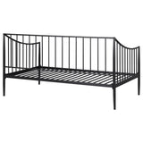 Newbury Metal Twin Daybed Bed Frame Matte Black - Tampa Furniture Outlet