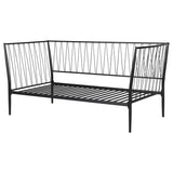 Richland Metal Twin Daybed Bed Frame Matte Black - Tampa Furniture Outlet