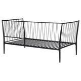 Richland Metal Twin Daybed Bed Frame Matte Black - Tampa Furniture Outlet