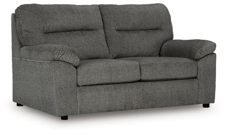Tampa Furniture Outlet - Ashley Furniture - Bindura Living Room - Loveseat / Mineral - 3030535