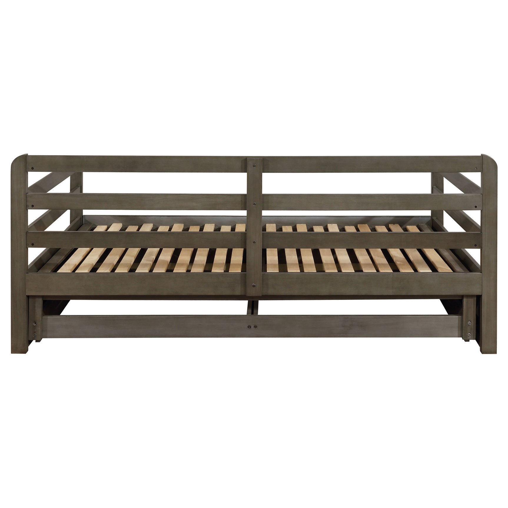 Sorrento 2-drawer Twin XL Daybed with Extension Trundle Grey - Tampa Furniture Outlet