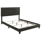 Tampa Furniture Outlet - Coaster - Mapes Upholstered Full Panel Bed Charcoal - 305746F