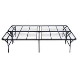 Mabel Metal Queen Mattress Support Platform Bed Black - Tampa Furniture Outlet