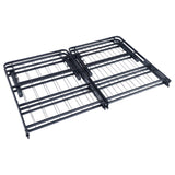 Mabel Metal Queen Mattress Support Platform Bed Black - Tampa Furniture Outlet