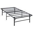 Tampa Furniture Outlet - Coaster - Mabel Metal Twin Mattress Support Platform Bed Black - 305957T