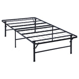 Tampa Furniture Outlet - Coaster - Mabel Metal Twin Mattress Support Platform Bed Black - 305957T