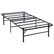 Tampa Furniture Outlet - Coaster - Mabel Metal Twin Mattress Support Platform Bed Black - 305957T