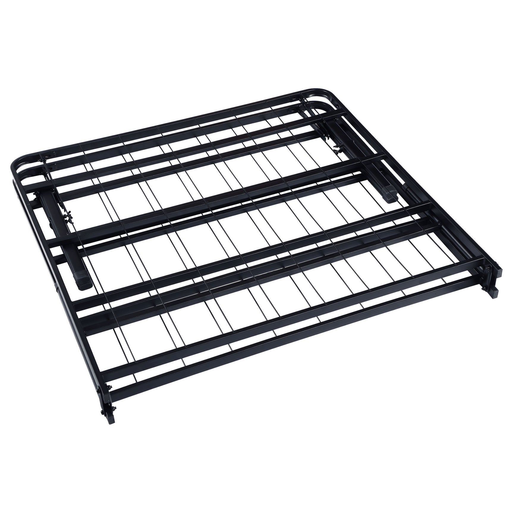 Mabel Metal Twin Mattress Support Platform Bed Black - Tampa Furniture Outlet
