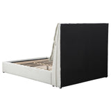 Gwendoline Upholstered Queen Panel Bed White - Tampa Furniture Outlet