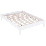 Hounslow Full Universal Platform Bed White - Tampa Furniture Outlet