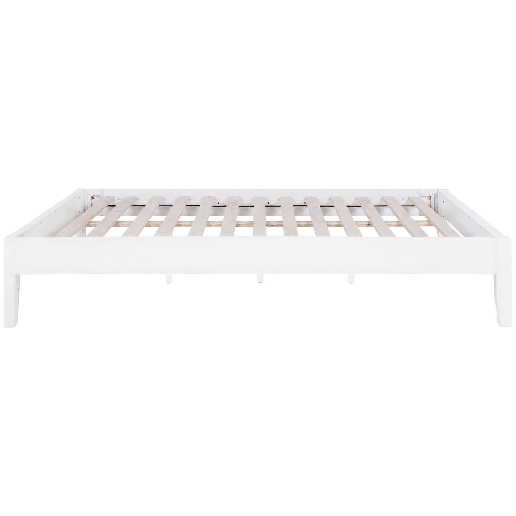 Hounslow Full Universal Platform Bed White - Tampa Furniture Outlet