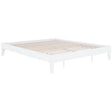 Tampa Furniture Outlet - Coaster - Hounslow Eastern King Universal Platform Bed White - 306128KE