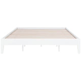 Hounslow Eastern King Universal Platform Bed White - Tampa Furniture Outlet