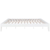 Hounslow Eastern King Universal Platform Bed White - Tampa Furniture Outlet