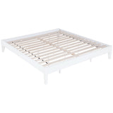 Hounslow California King Universal Platform Bed White - Tampa Furniture Outlet