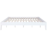 Hounslow California King Universal Platform Bed White - Tampa Furniture Outlet