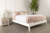 Hounslow California King Universal Platform Bed White - Tampa Furniture Outlet