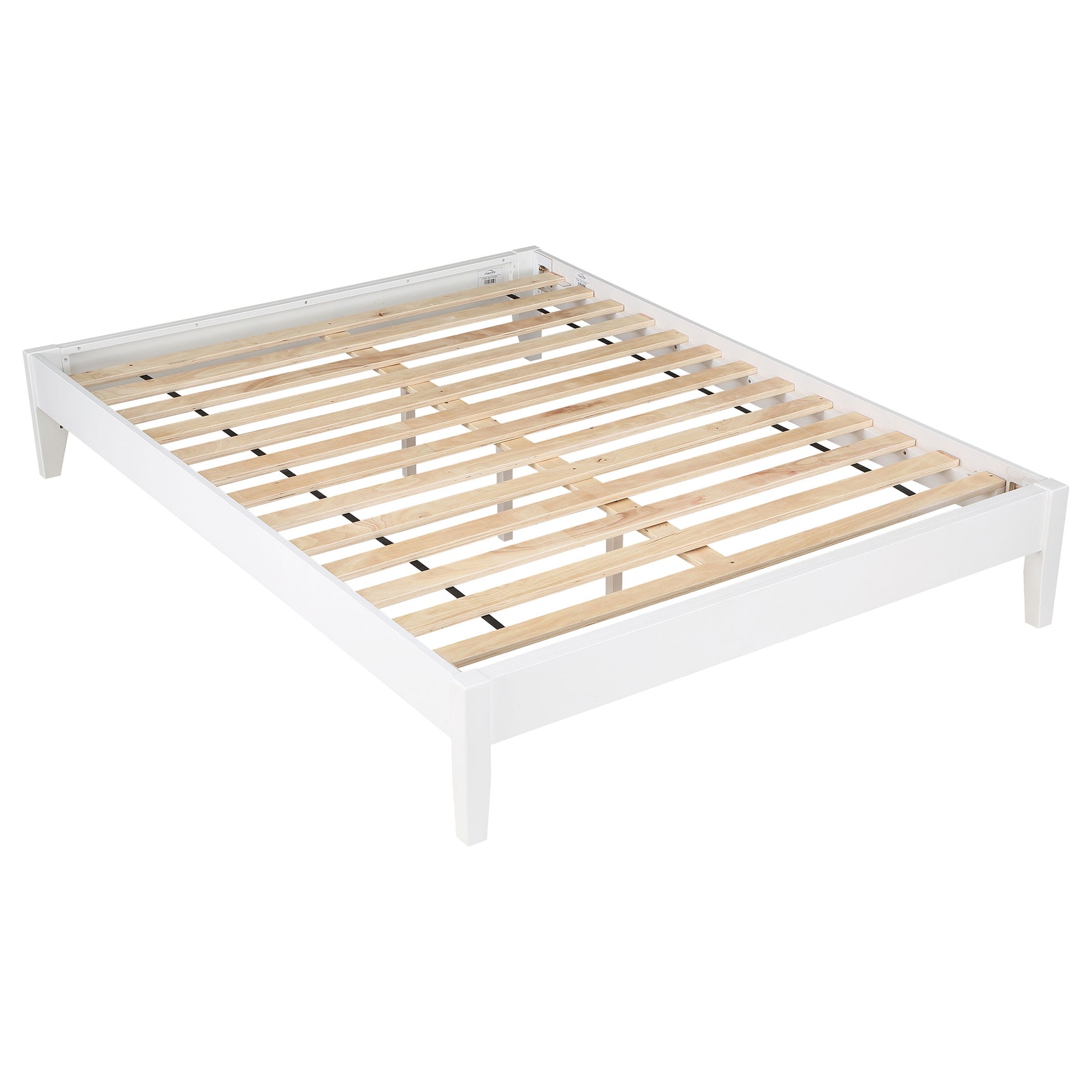 Hounslow Queen Universal Platform Bed White - Tampa Furniture Outlet