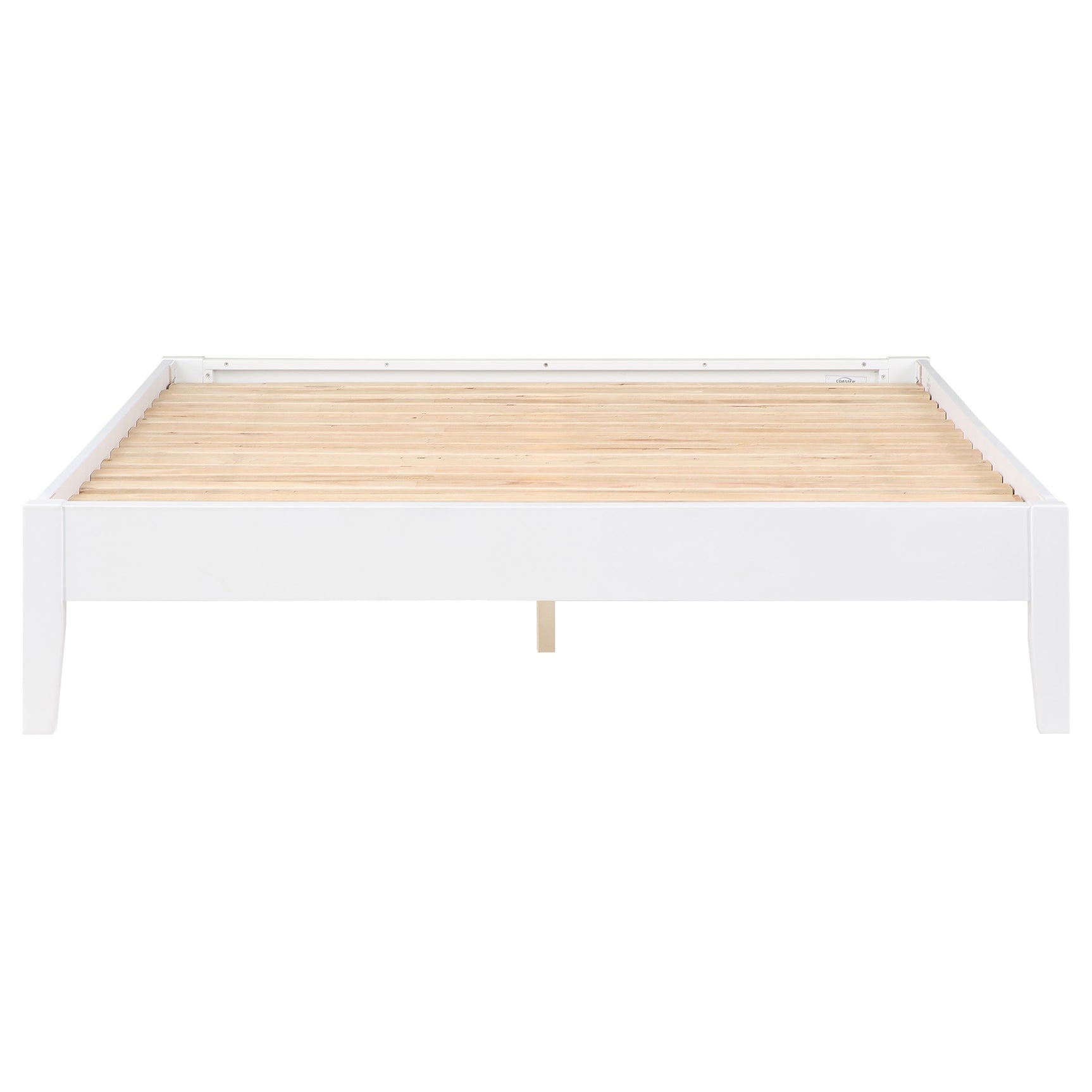 Hounslow Queen Universal Platform Bed White - Tampa Furniture Outlet